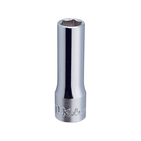 Ko-ken 6-Point Deep Socket, 3/8" Square Drive, 10mm Size