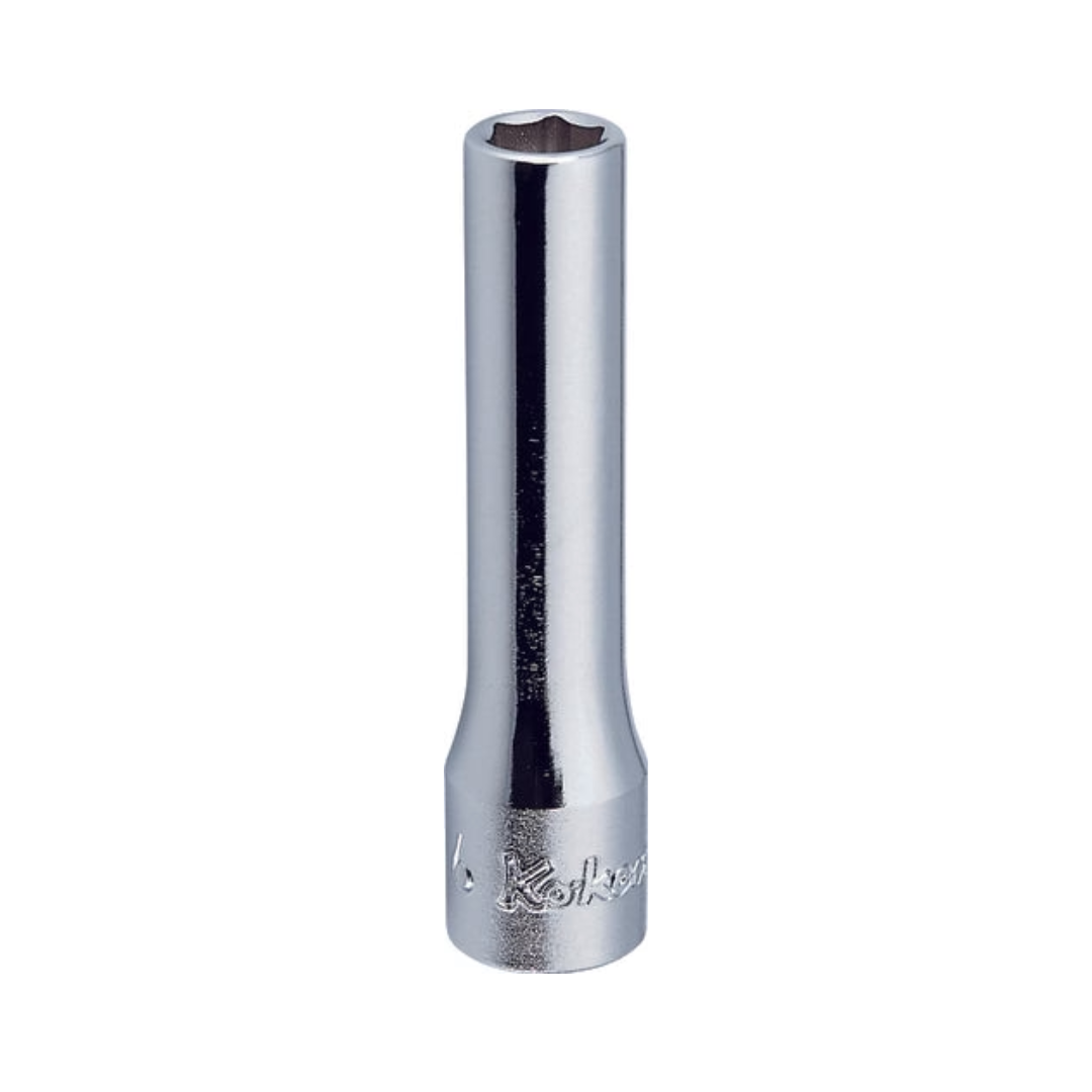 Ko-ken 6-Point Deep Socket, 1/4" Square Drive, 8mm Size