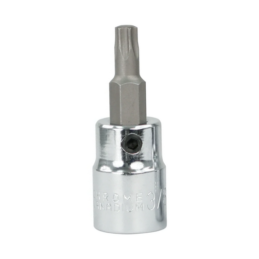 Wiha Torx Bit Socket, 3/8" Square Drive, T15 Size
